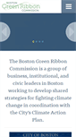 Mobile Screenshot of greenribboncommission.org